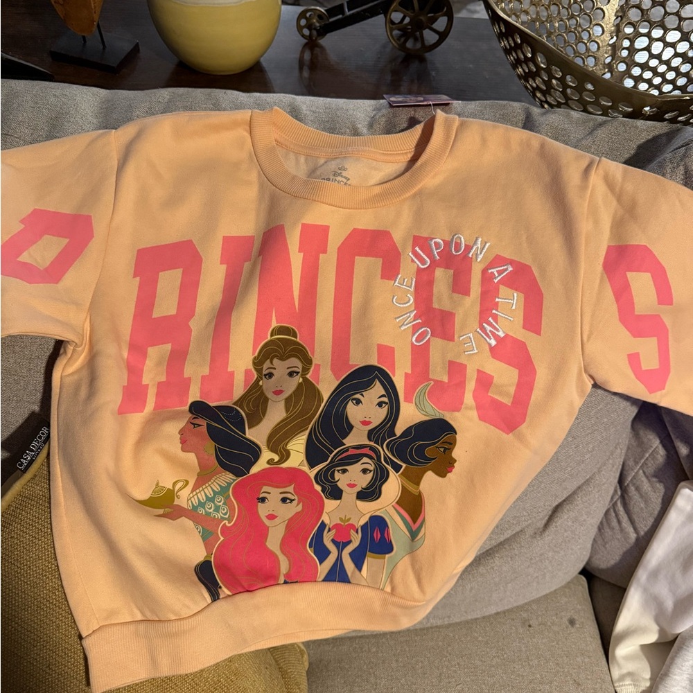Disney Princess Cream Sweatshirt